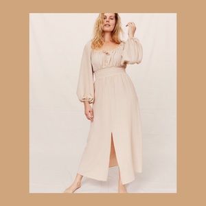 Christy Dawn Savannah Dress in Cream Size S